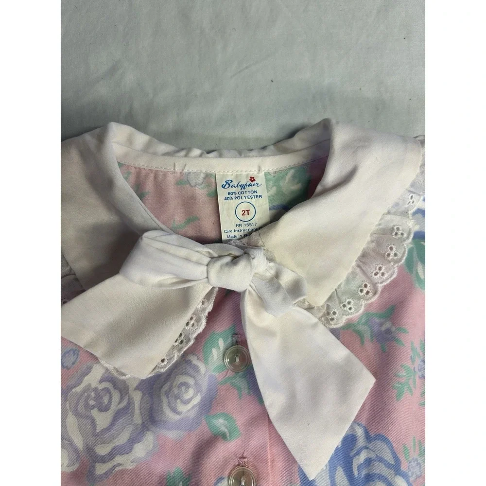 Vintage Babyfair Romper Jumper Size 2T - Picture 5 of 7
